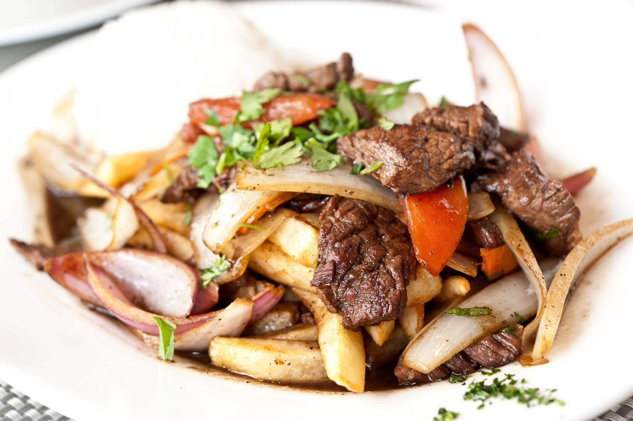 Lomo Saltado (Peruvian Stir-Fried Beef)